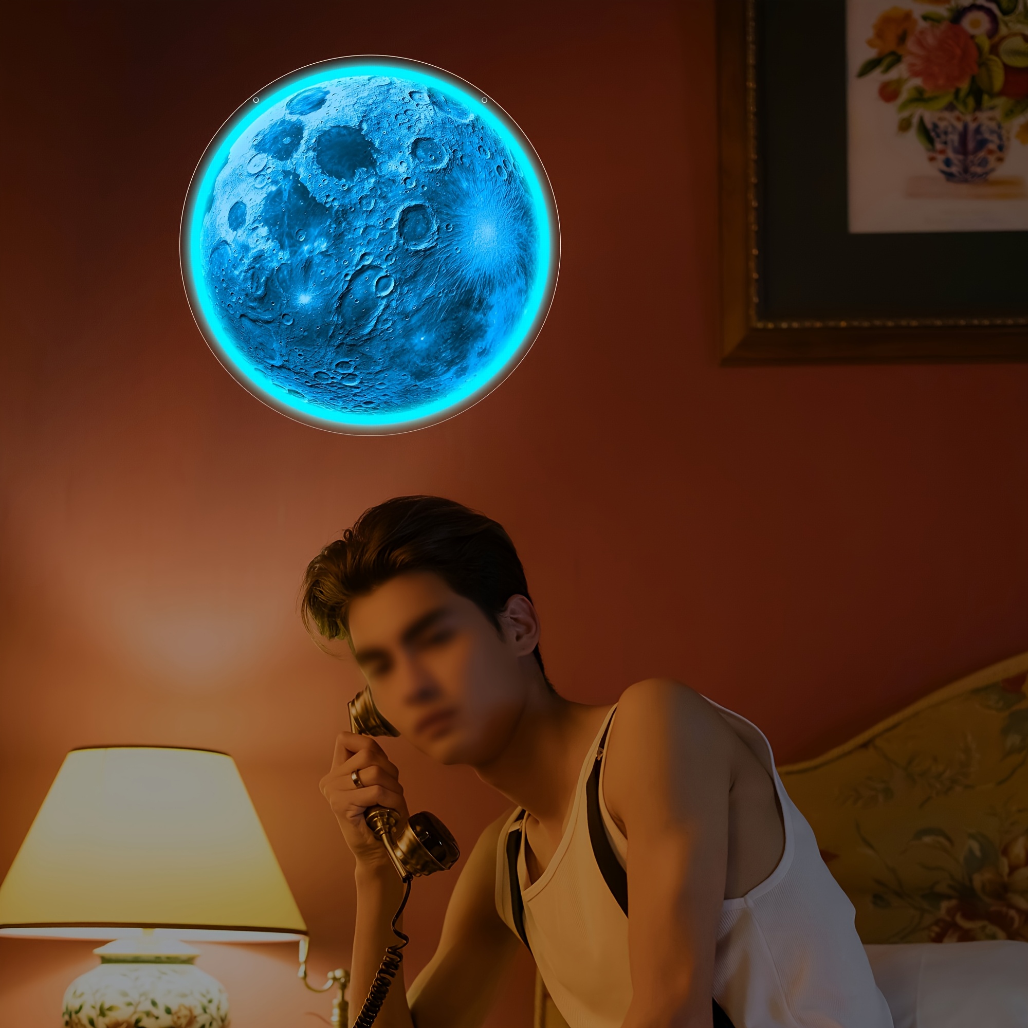 BLUE MOON LEDサインポップ BLUE MOON LEDサインポップ