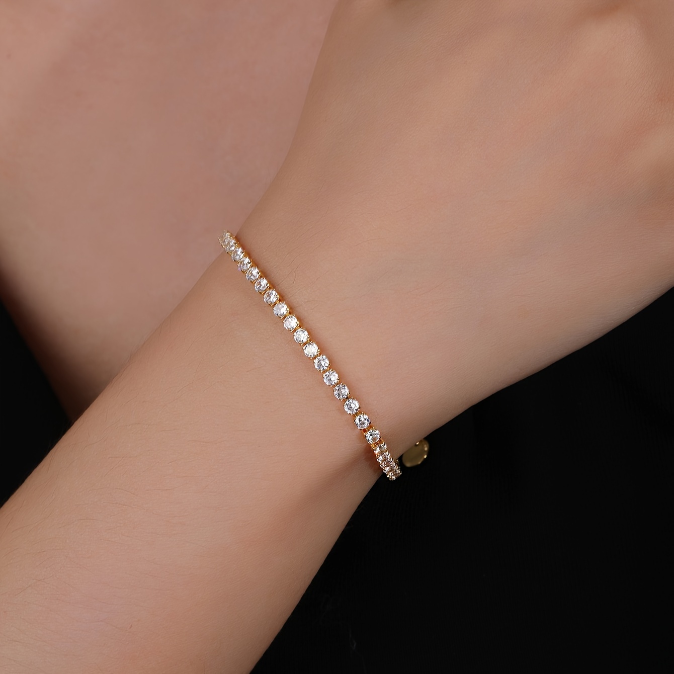 

High-quality 18k Gold Plated Copper With Sparkling Zirconia - Perfect Gift For Her, Mom, Or Graduation