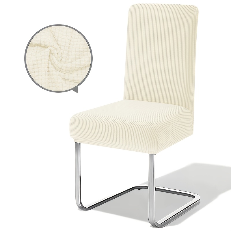TEMU Housse de chaise de salle à manger extensible à motif écossais, adaptée aux animaux de compagnie, amovible et lavable, pour cuisine et salle à
