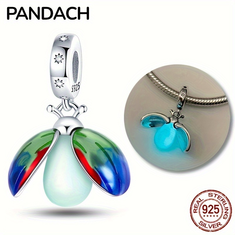

A Charm That Represents Optimism And Good Fortune! Genuine 925 Sterling Silver Ladybug Dangle Charm, Perfect For Personalizing Your Bracelet And Creating Unique Jewelry Gifts