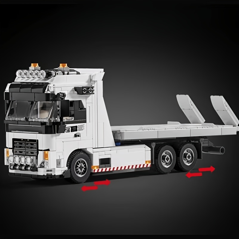 Heavy-duty Trailer Building Block Set, DIY Assembly