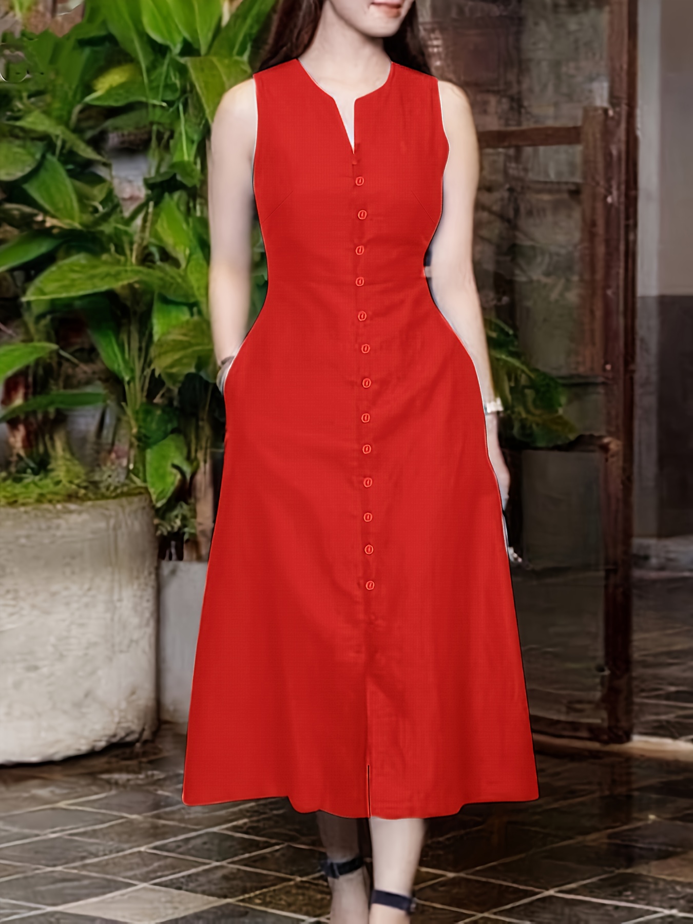 strapless open back dress Red Lyla Shrug main image 1