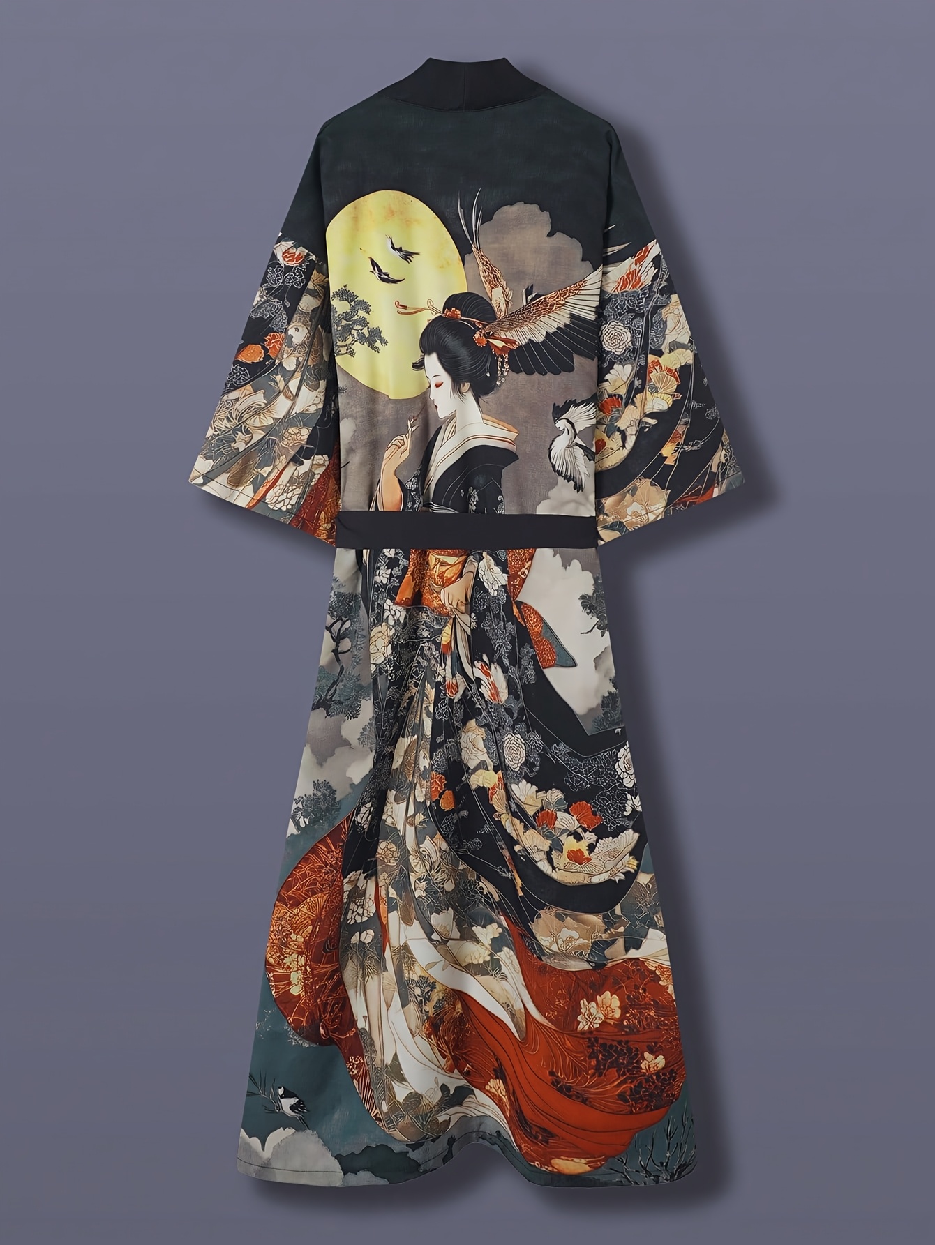 ladies japanese dress Emi Women's Japanese Kimono Hakama Set – Princess of Asia main image 1