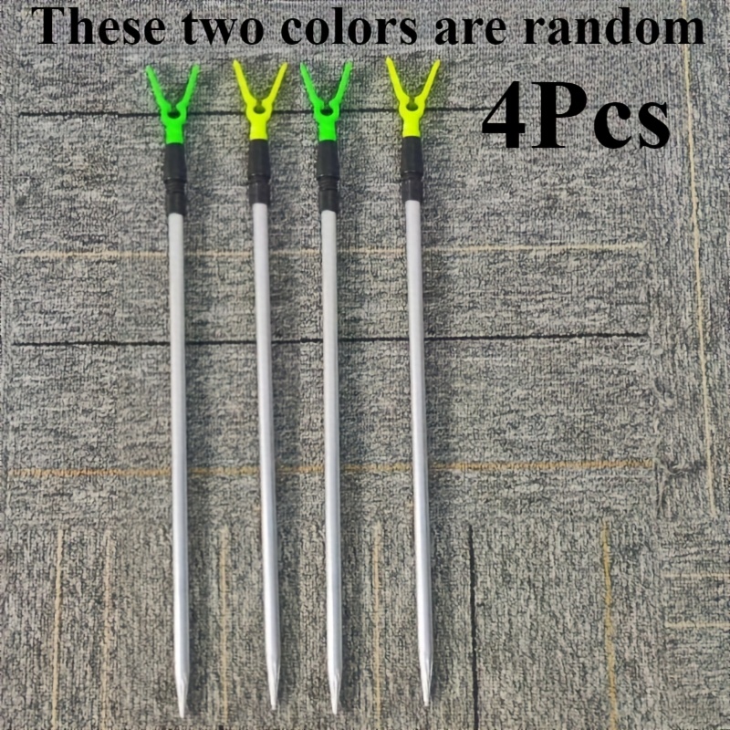 Hand Pole And Double Purpose Universal Pole Stand Ground Fishing Gear Long Pole Stand - The For Random Color