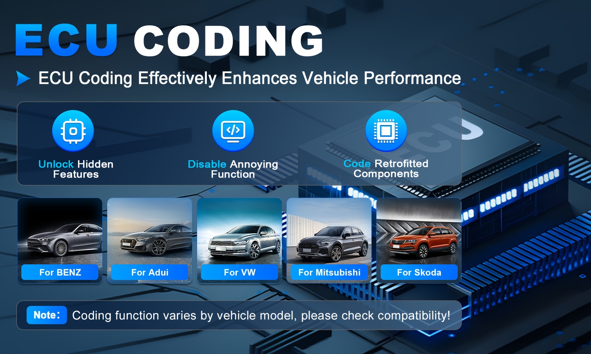 2026 VDIAGTOOL VD70S&39 +reset&3-year Free Update, FCA/CAN FD/DoIP, EUC Coding, 2+64G&type-c Fast Charging, Wireless OBD2 Scanner Diagnostic Tool