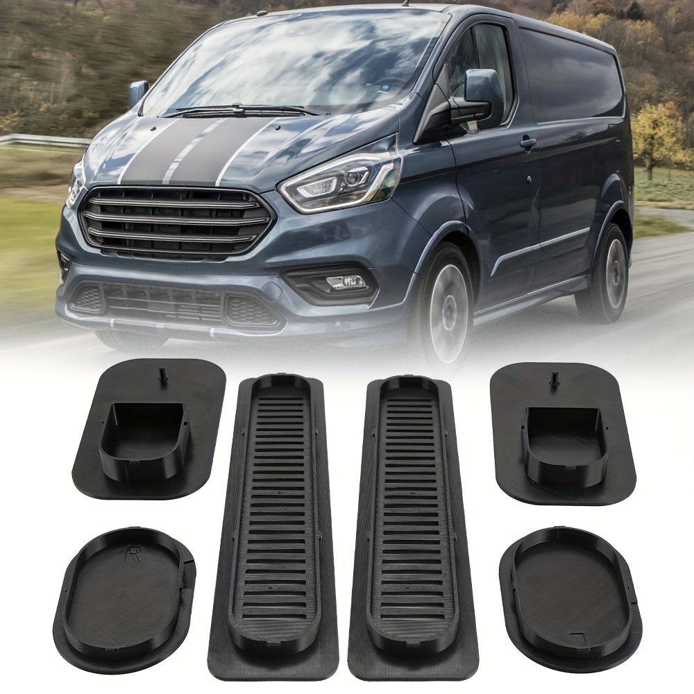 TEMU For Ford Transit C-pillar Cover Kit | Tail Light Access Cover Kit, Panel Cover (2014-2023), No Drilling Required For Installation, Accessories