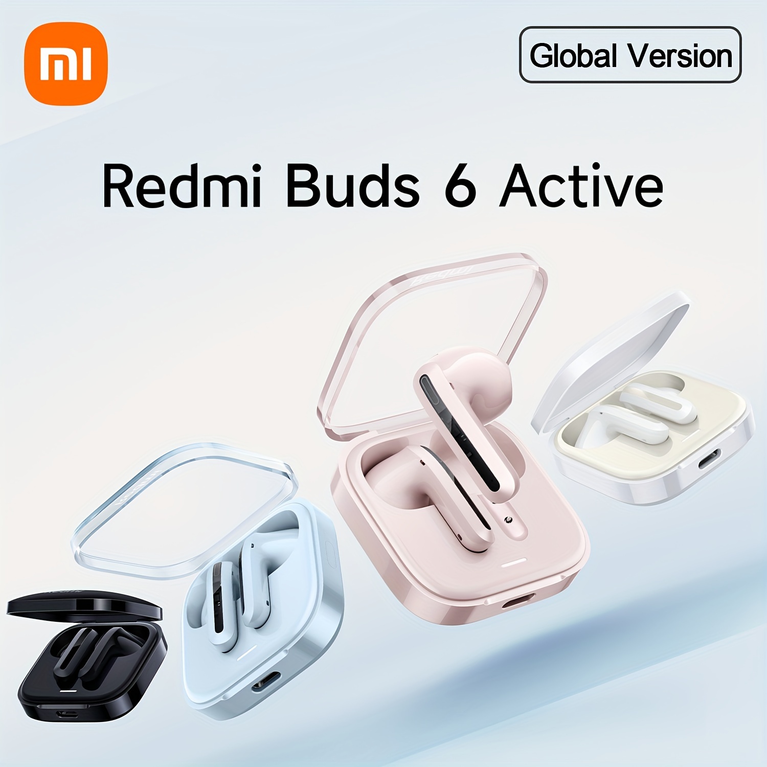 

Xiaomi Buds 6 Active Tws Earbuds Version Headset 30 Hours Headphone 5 Tuning Noise Cancellation For Calls