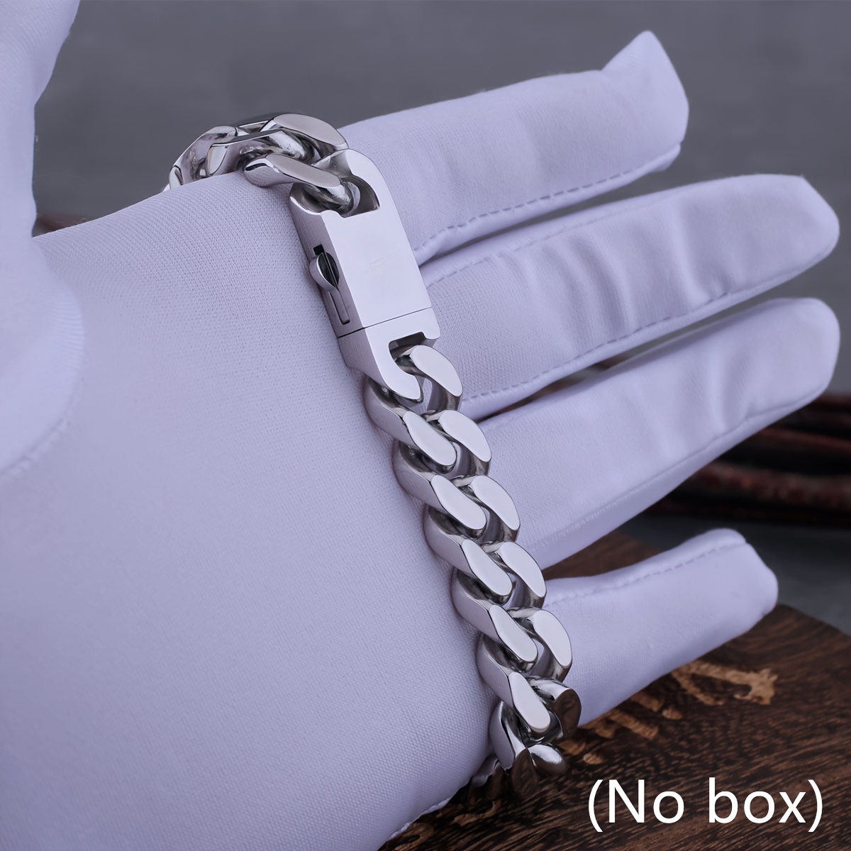 Viking Cast Cuban Chain Men's Bracelet