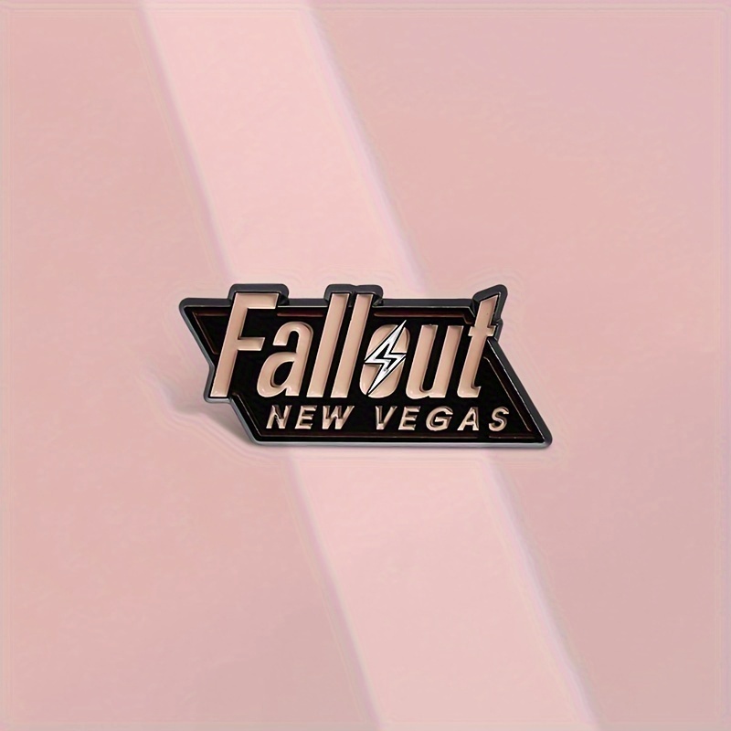 Fallout New Vegas Cartoon Metal Badges, Niche Design Gift