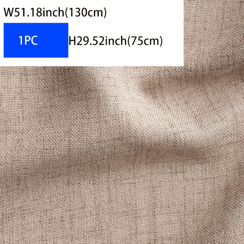TEMU 1pc Privacy Curtain, Small Curtain, And Dust-proof Partition For Hiding Ugly , Suitable For Kitchen, Basement, Storage Cabinet Decoration