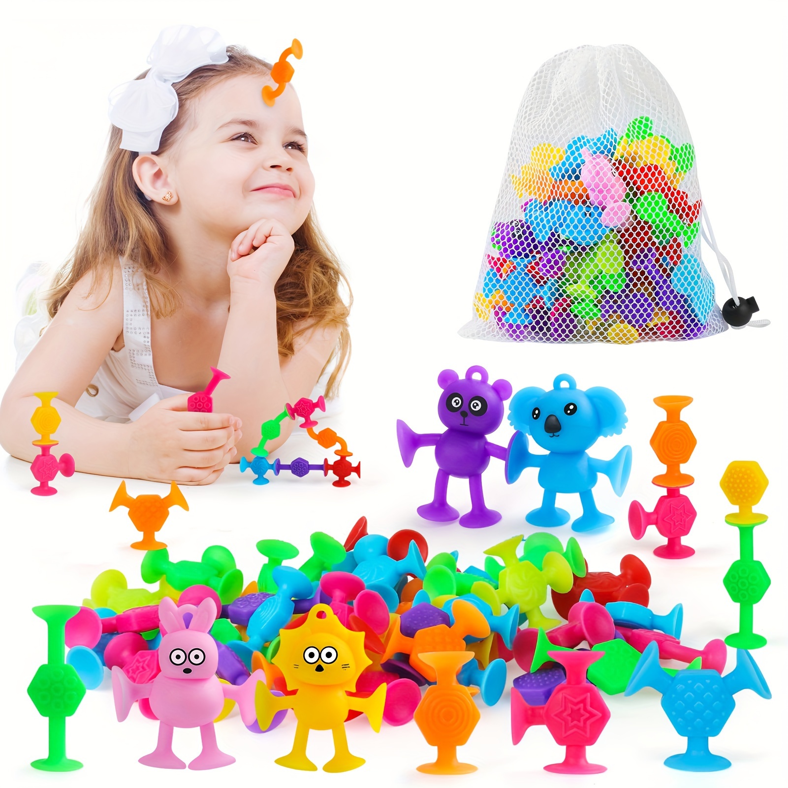 Juguetes para niñas de 1 a 10 años, juguetes para niñas de 3 a 8 años,  regalos de Navidad para niños de 4 a 7 años, juguetes sensoriales para  bebés, regalos de
