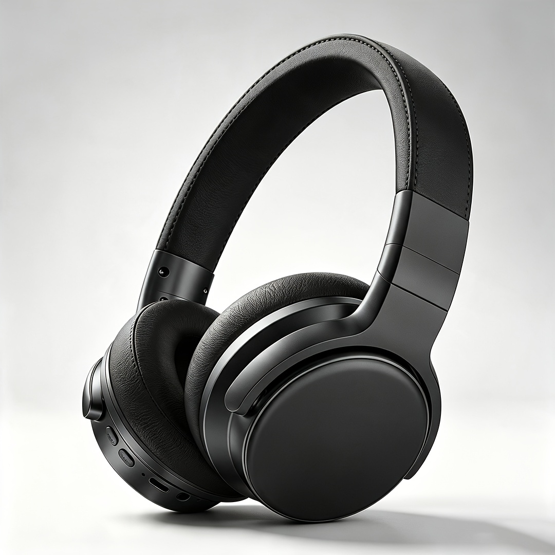 TEMU Wireless Bluetooth Over-ear Headphones, Foldable With Built-in Microphone, Hd , Compatible With Computers, Phones, And Tablets, Suitable For