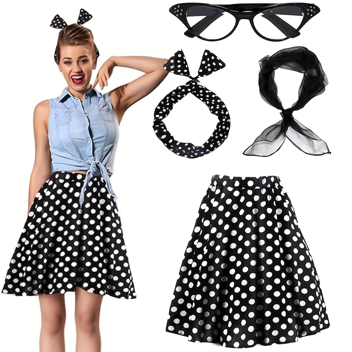 black dress kim kardashian Galaxia | Black & White Polka Dot Maxi Dress With Mesh Skirt