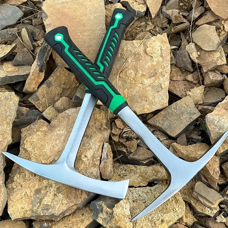 1pc geological exploration   of high carbon steel durable and sturdy with a comfortable handle suitable for industrial use rock climbing exploration and emergency   small hammer Product details 1