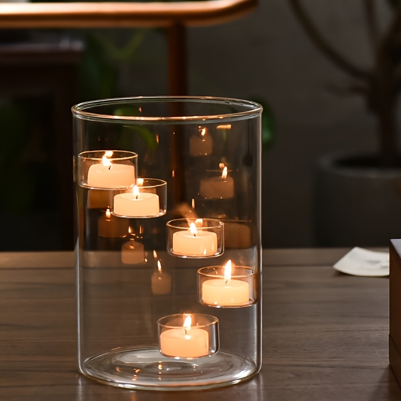 Extra Large Glass Candle Holder for Decorative Use
