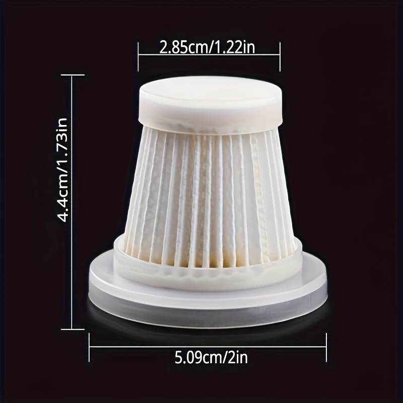 1/3/5pcs Multi-Purpose Car Vacuum Filter - Durable, Washable And Reusable - Enhances The Suction Power And Performance of Your Handheld Vacuum