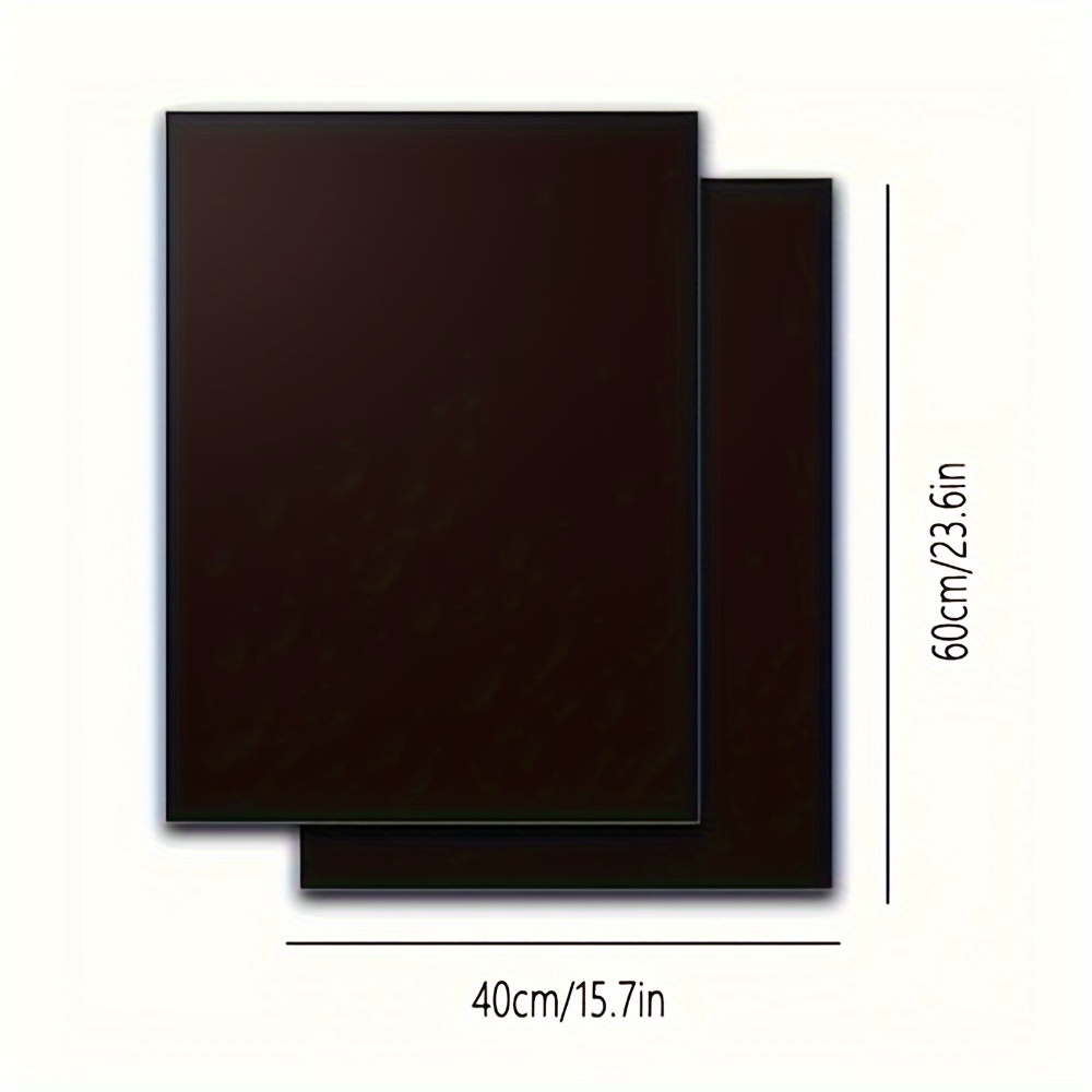 E-shop 2er-Set Ofenmatten für den Ofenboden, große, robuste Matten, 13''x 15.7''/15.7''.6'' Antihaftbeschichtete, wiederverwendbare Matten für Elektro,