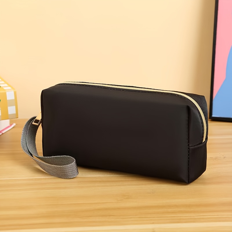 TEMU Borsa portaoggetti capiente, astuccio elegante, organizzatore per cancelleria da ufficio, borsa da toilette multifunzionale facile da e durevole