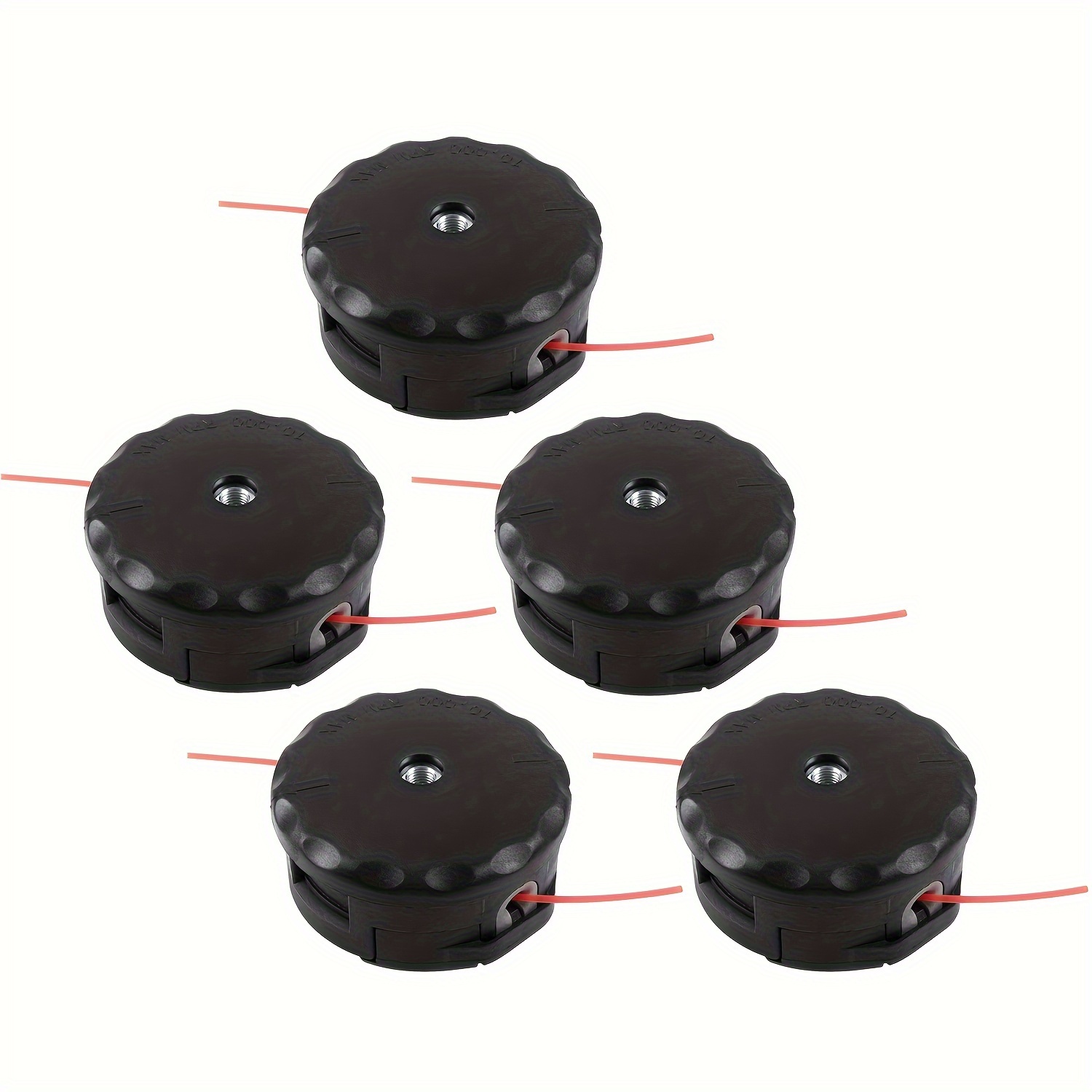 

Ransoto 5 Packs Universal Trimmer Head Compatible With Echo Speed Feed 400 Srm225 Srm210 Srm230 Pas225 Pas210 Pas211