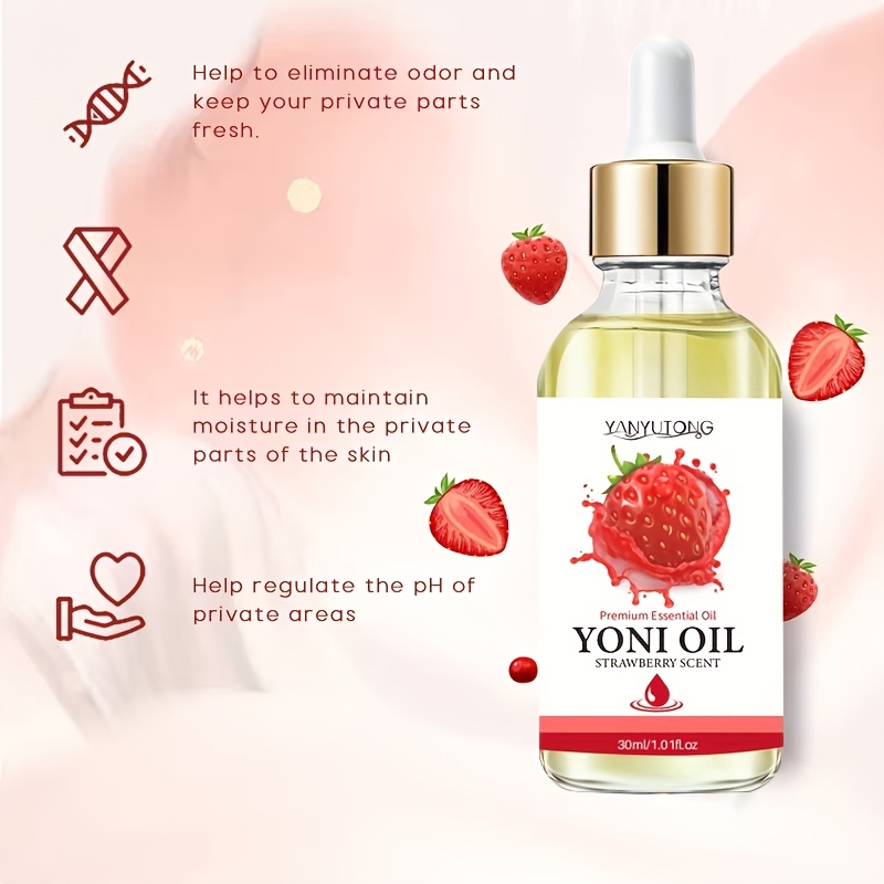 womens   essential oil strawberry oil plant based scented removes odors relieves discomfort cleanses and   intimate areas   oil natural fragrance oil plant based oil   oil Product details 1