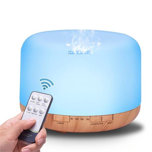 500ml diffuser with remote control and 10 bottles advanced technology diffuser suitable for large rooms home humidifier evaporator automatic timer color