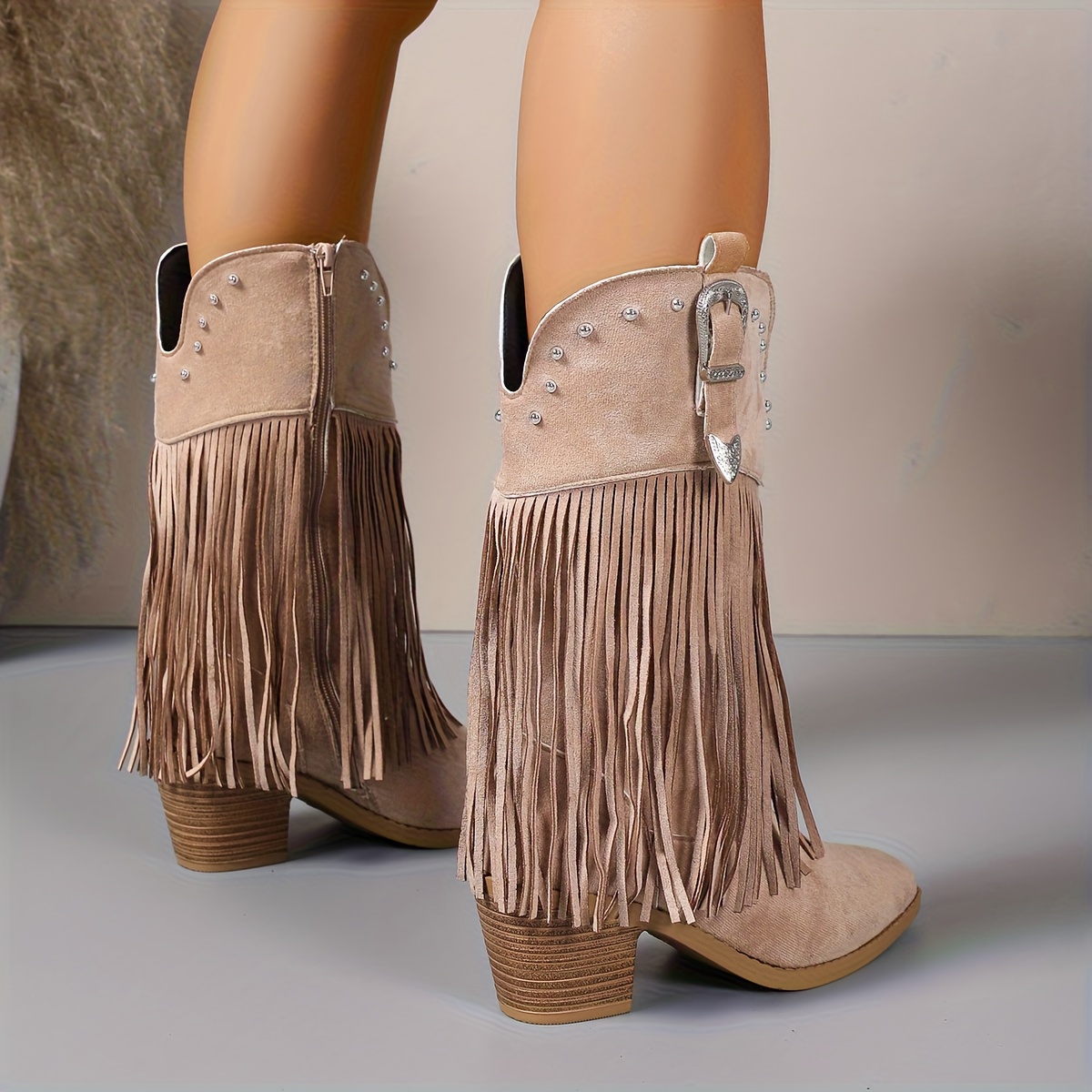 TEMU Women's Ankle Boots, Women Shoes