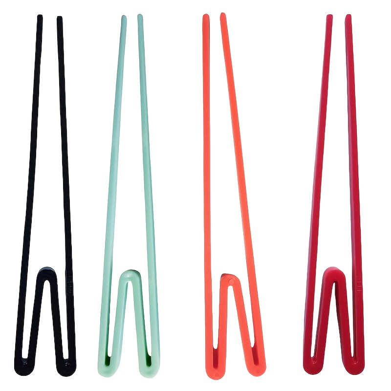 4 Paar Essstäbchen Für Kinder Mit Tier-Motiven - Mit Lernhilfe Für Sushi & Mehr