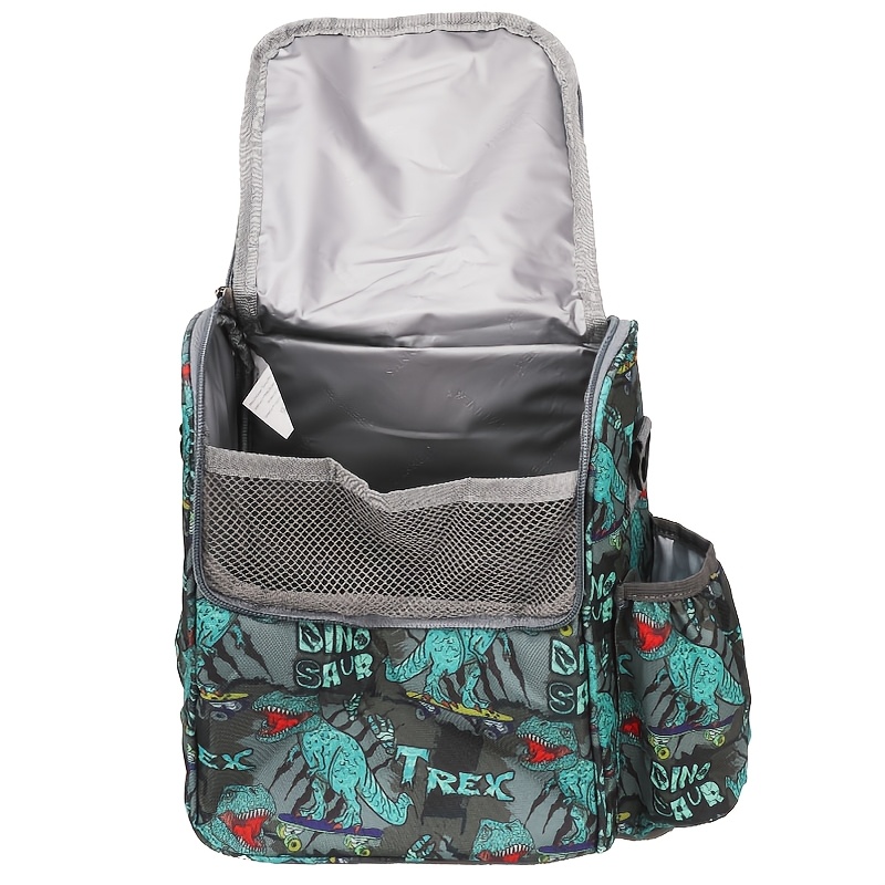 TEMU Large Capacity Insulated Bag, Ice Pack, Wide Opening Lunch Bag, Shoulder Bag, Non-food Contact