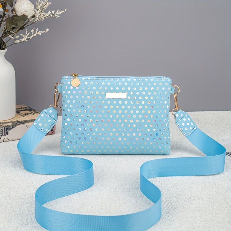Image of Trend Print Crossbody Bag | Versatile Multi-functional Shoulder Bag | Essential Simple Casual Travel Bag | Unique Hardware Decoration Design