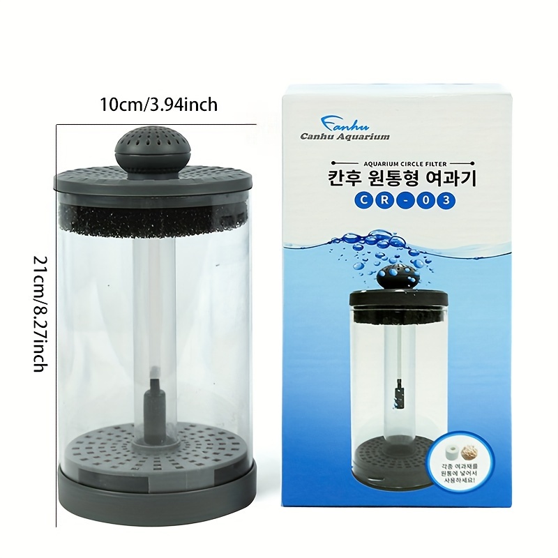 Mini Aquarium Air driven Water Filter Essential Small Fish Temu Canada