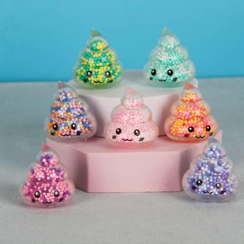 4pcs mini stretchy shaped sensory fidget toys colorful synthetic rubber stress balls for ideal for party favors goody bag stuffers assorted colors