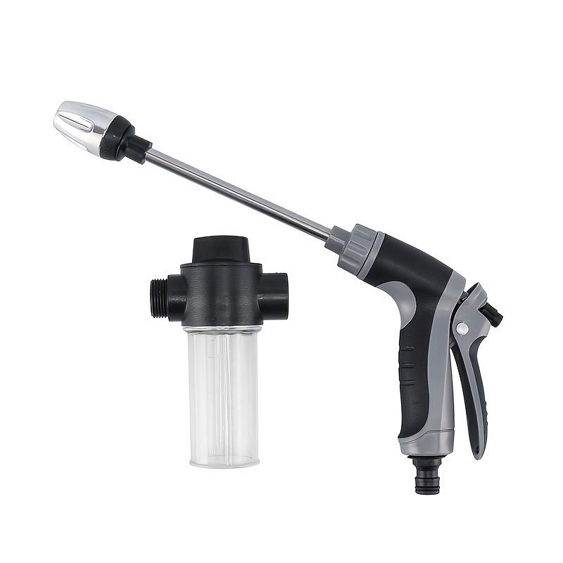 TEMU Heavy Duty Portable Pressure Washer Powerful Car & Garden Cleaning Compact Lightweight Design Standard Hose Connector Compatible Ergonomic Grip