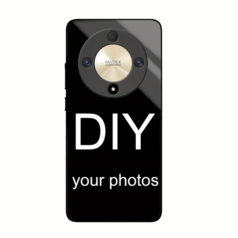 TEMU Phone Case - Custom Patterned Photo Phone Cases /7pro//6/5/4ultimate/5g With Personalized Background Images, Featuring A High-gloss Acrylic End