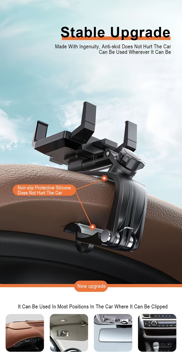universal car phone holder mount   rotation dashboard phone holder car phone mount for iphone samsung google nokia     smartphones details 3