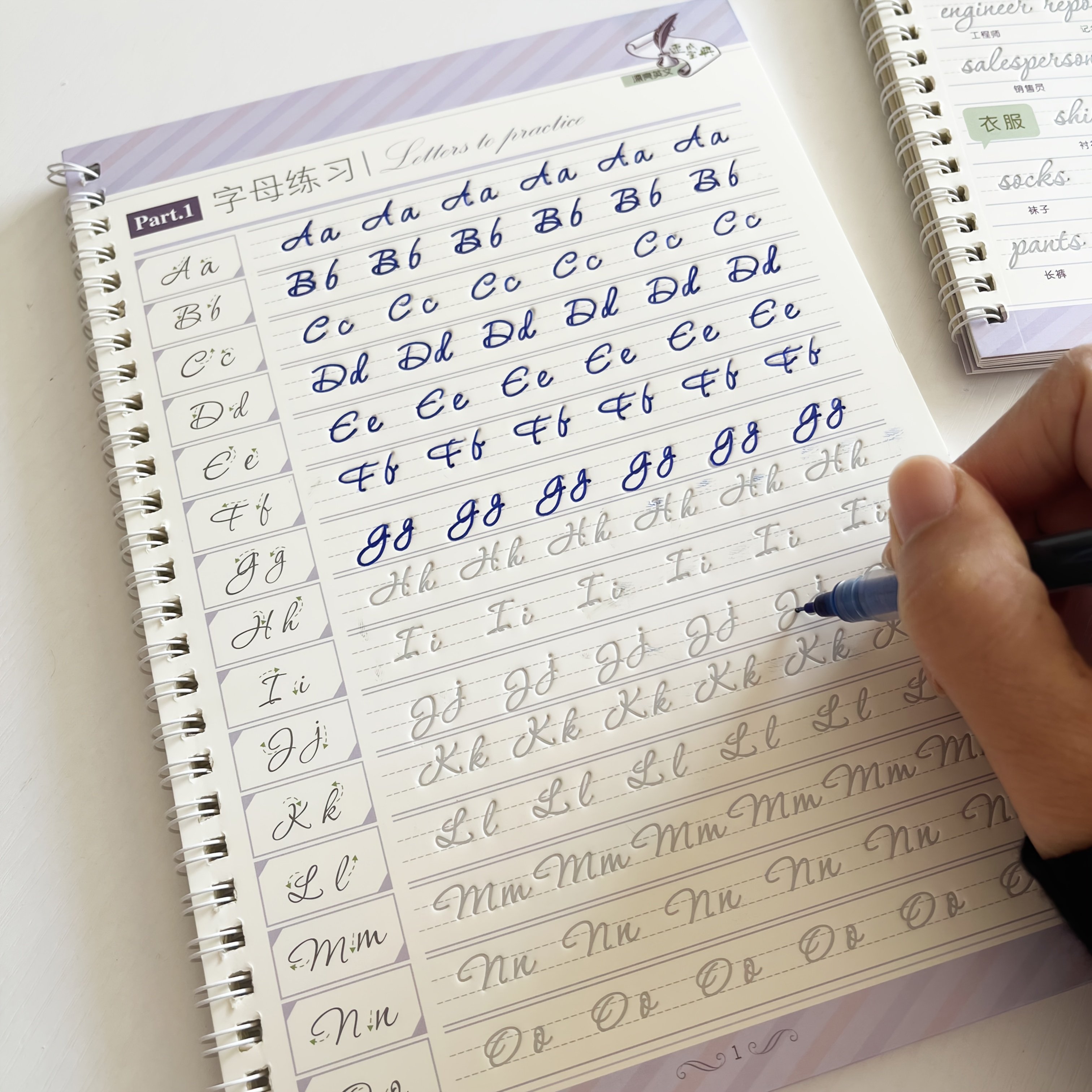 handwriting practice book sold on Temu United States