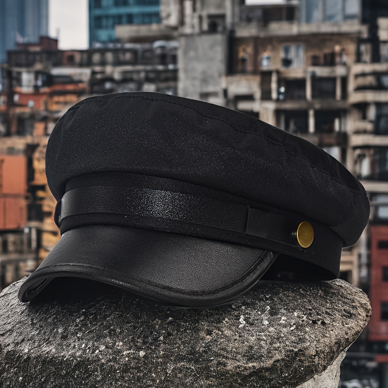 Temu – TEMU Women’s Flat Berets, All Kinds Of Breathable Duck Tongue Octagon Hats Women’s English Hats, Retro Men’s Navy Hats, Sun Hats, Sun Hats To Add To