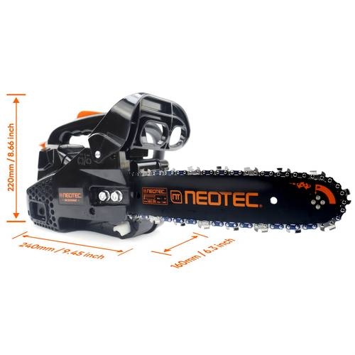 item picture 12 inch top handle gas chainsaw 2 25 4cc portable chain saws for trees gas powered wood cutting gas powered top handle chain saw
