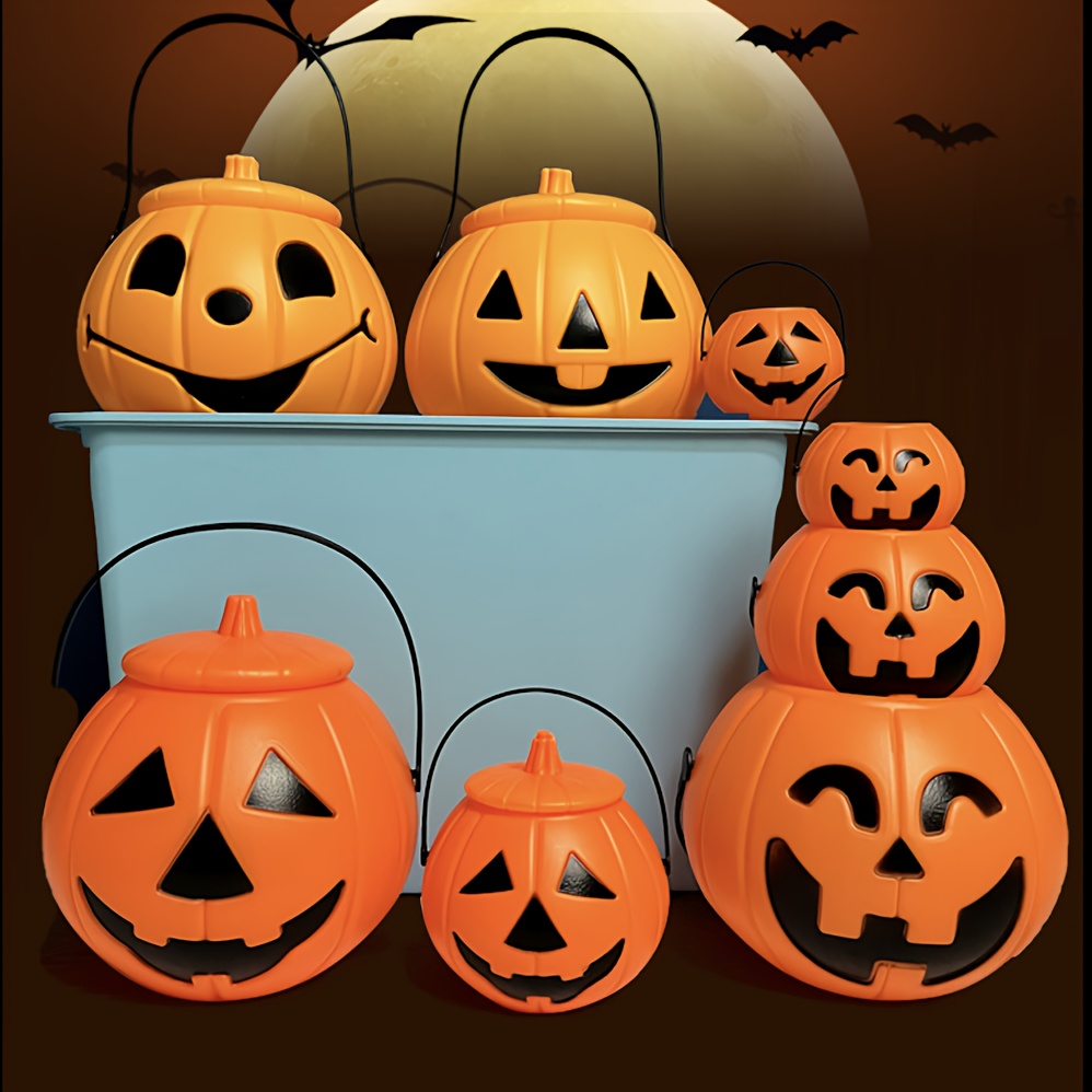 dekorative krbis eimer halloween partys tragbare eimer - Temu Luxembourg