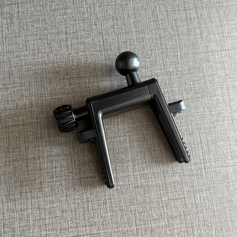 TEMU Multifunctional Fixing Car Air Vent Mobile Phone Bracket, 17mm Ball Vent Clip Mount, Universal Car Air Outlet Bracket, Plastic Car Cell Phone