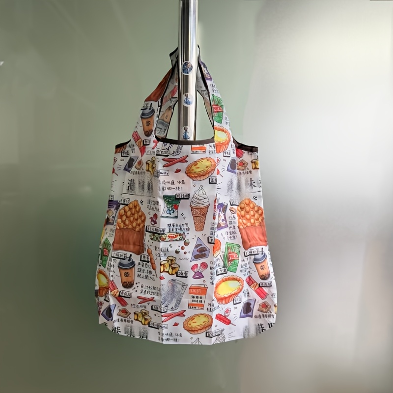E-shop Neues Produkt, Druck aus , Exquisite Supermarkt-Einkaufstasche mit großem Fassungsvermögen, tragbare und faltbare Einkaufstasche, Reisetasche,