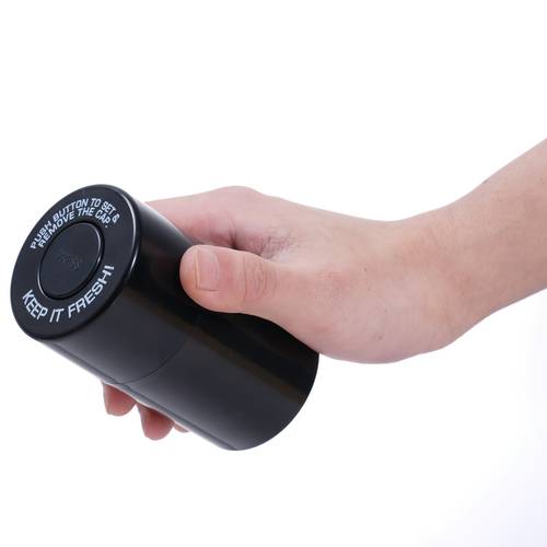 1 vacuum sealed airtight odor proof storage jar portable vacuum sealed smoke tea spices and daily necessities storage box