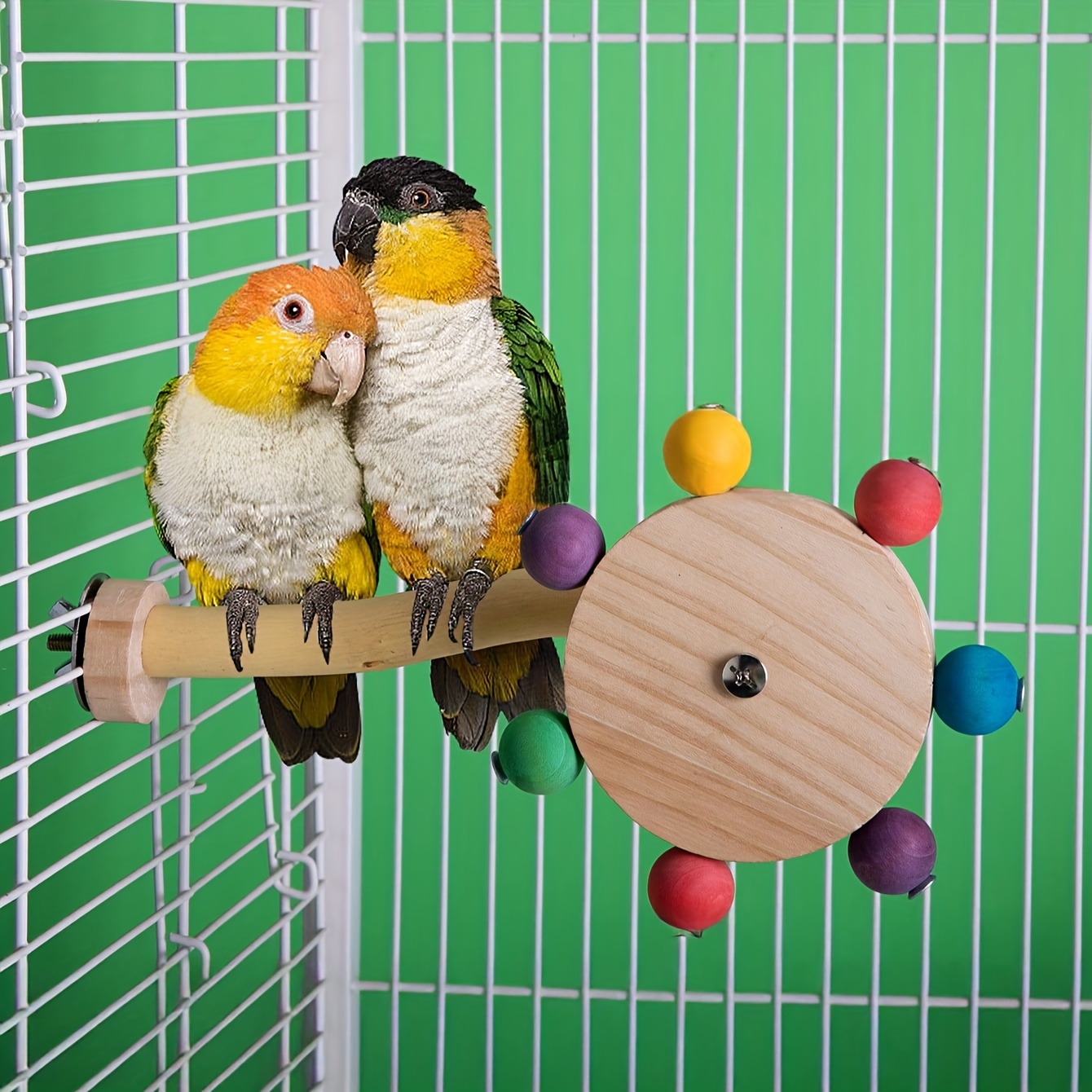 100 Stück Vogelzubehör Haken Aus Metall – Robust Für Spielzeug, Nester & Hängematten Im Vogelkäfig