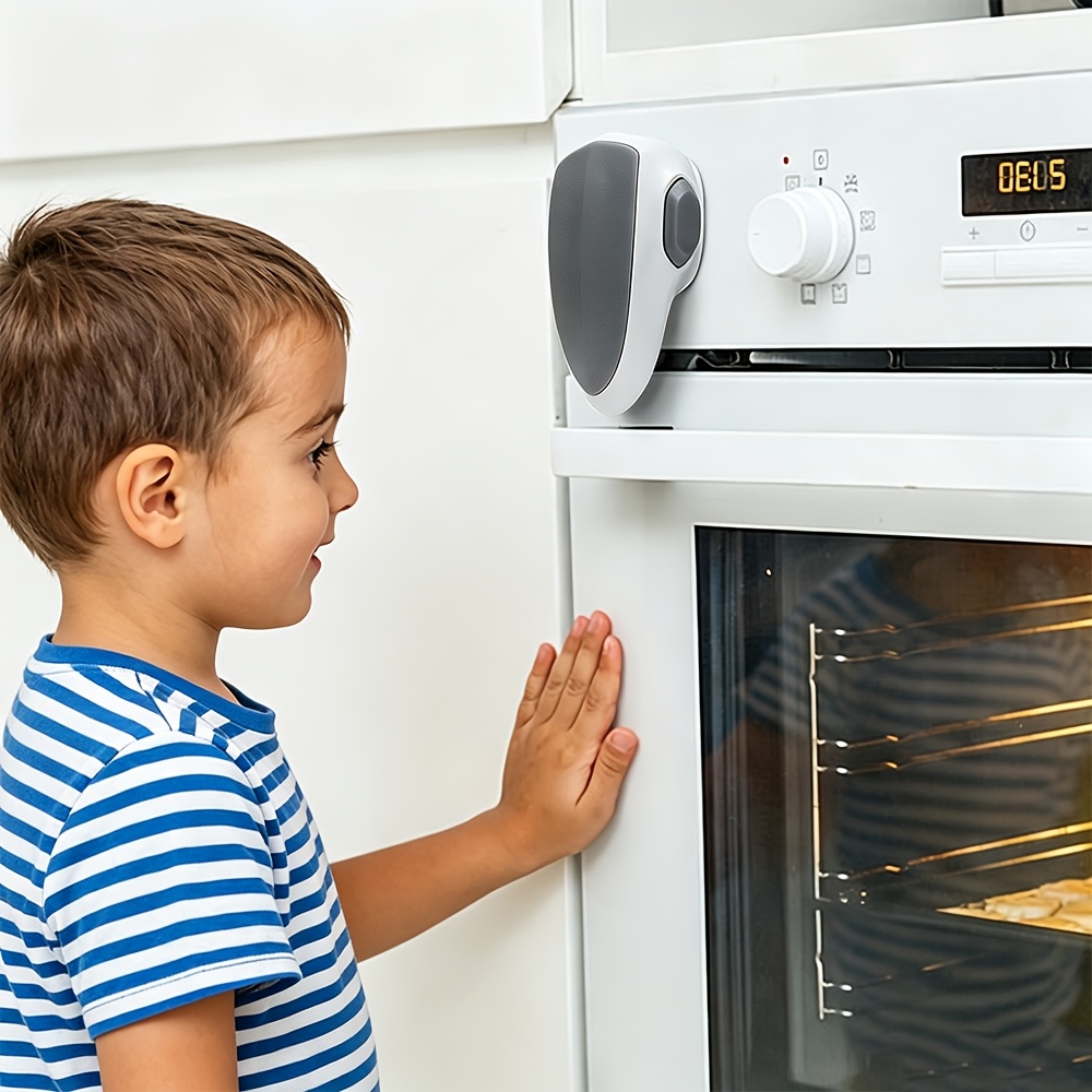 3pcs Child Proof Oven Lock Adhesive Safety Latch
