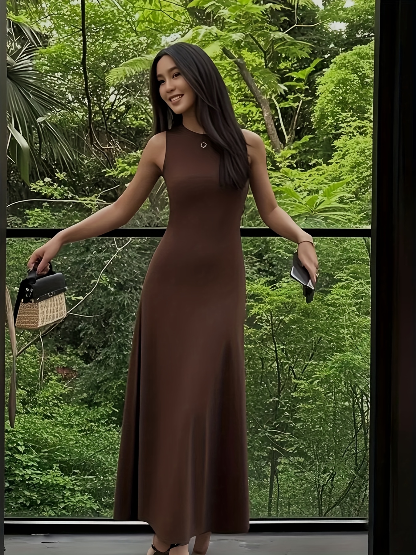 sachin and babi light blue dress Brown Dresses | Mocha, Caramel, & Light Brown Dress Styles for Women main image 0