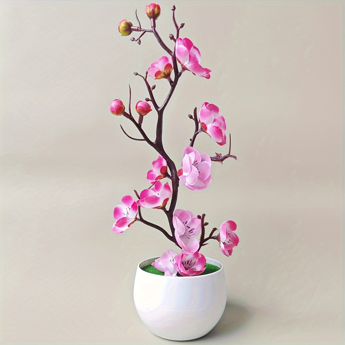 E-shop Simulations-Obstpflanze, künstlicher Ast, Topf, kleiner Baum, Simulations--Bonsai, künstliche Blume, Schreibtischdekoration, Heimdekoration,