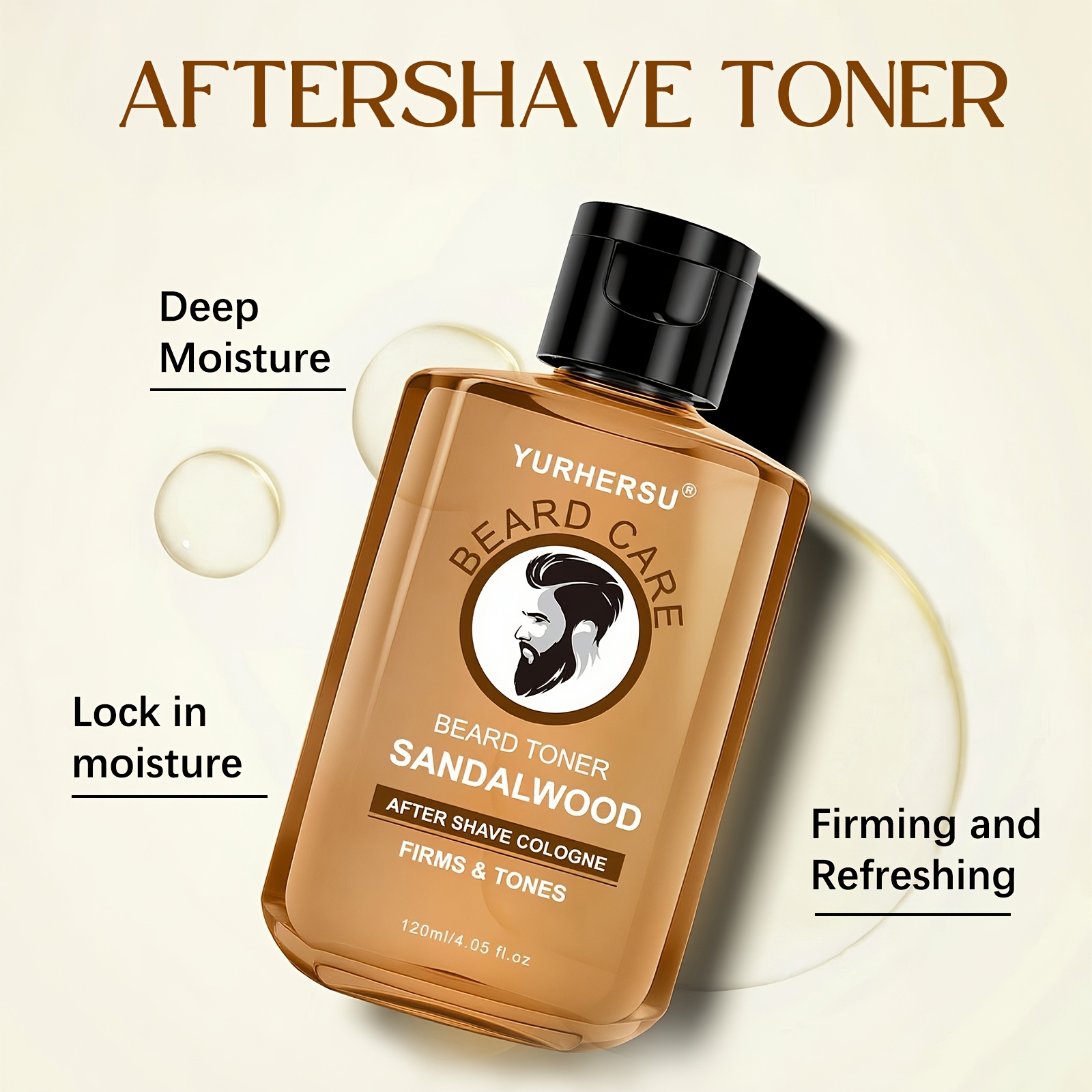 Post-Shave, Sandalwood Scent, Soothes And Revitalizes The Skin, Ideal for Father'S Day Presents.