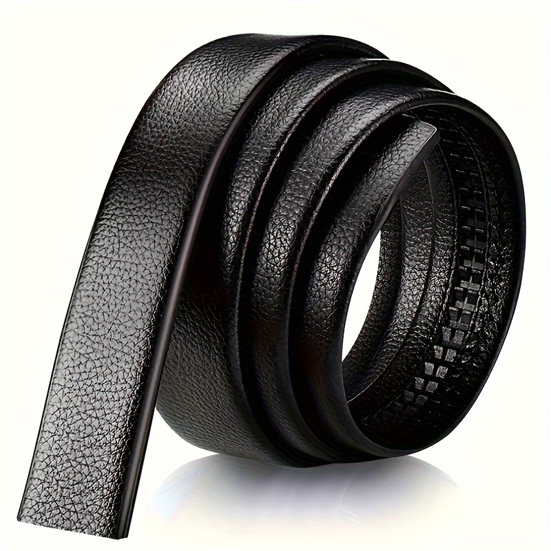 

Genuine Leather Men's Automatic Buckle Belt For Middle-aged Men, Business Attire