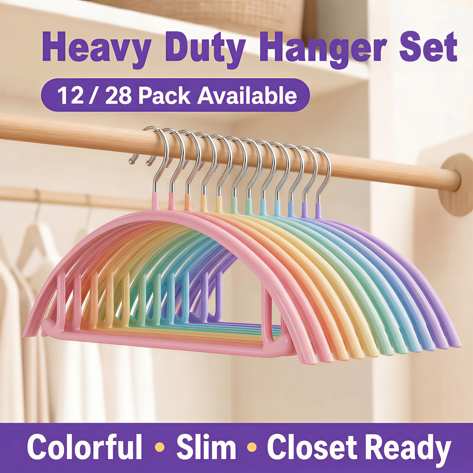 hangers clothes non slip sold on Temu United States
