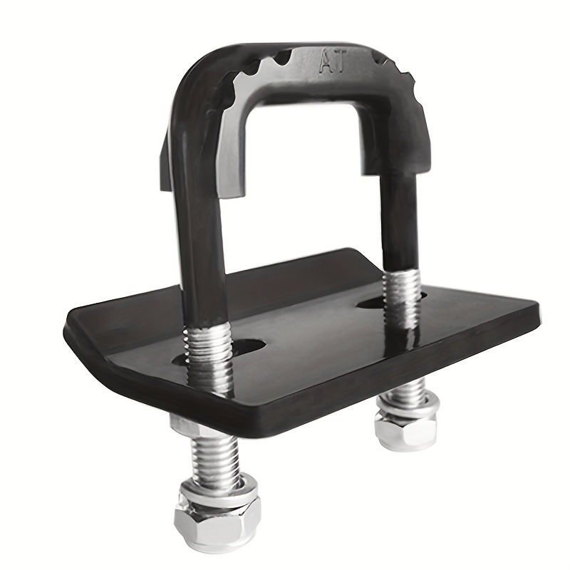 TEMU 1pc Trailer Arm Anti-loosening Fastener, Automotive Parts, Trailer Bar Square Hole Anti-shake And Anti-loosening Sleeve, Shockproof And