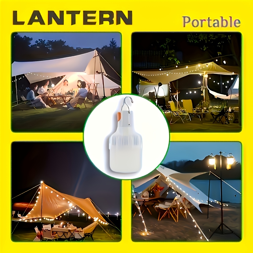 4pcs Rechargeable LED Camping Lantern